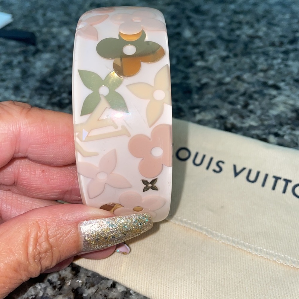 Louis Vuitton Farandole Pink Bracelet RARE - Picture 2 of 8